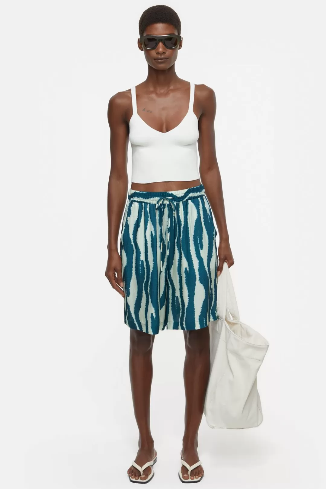 Flash Sale Bermuda shorts with print Women SHORTS