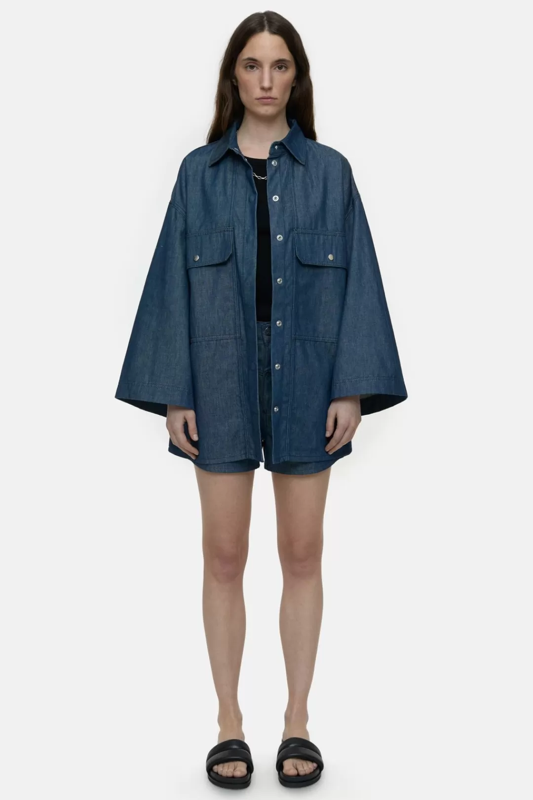 Shop Boyfriend denim shirt Women SHIRTS & BLOUSES