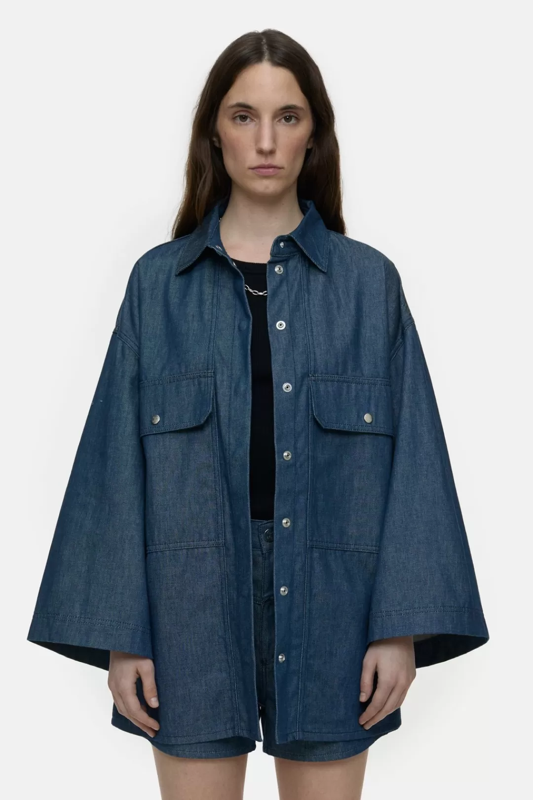Shop Boyfriend denim shirt Women SHIRTS & BLOUSES