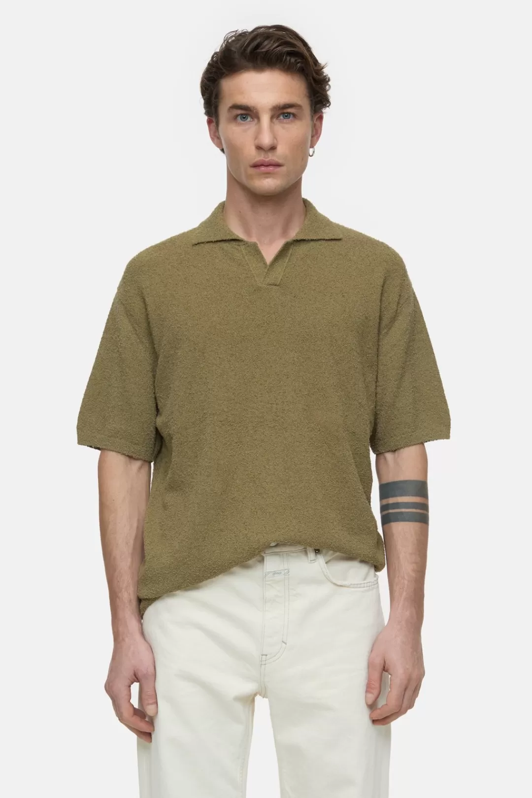 New Cotton Mix Polo Shirt KNITS
