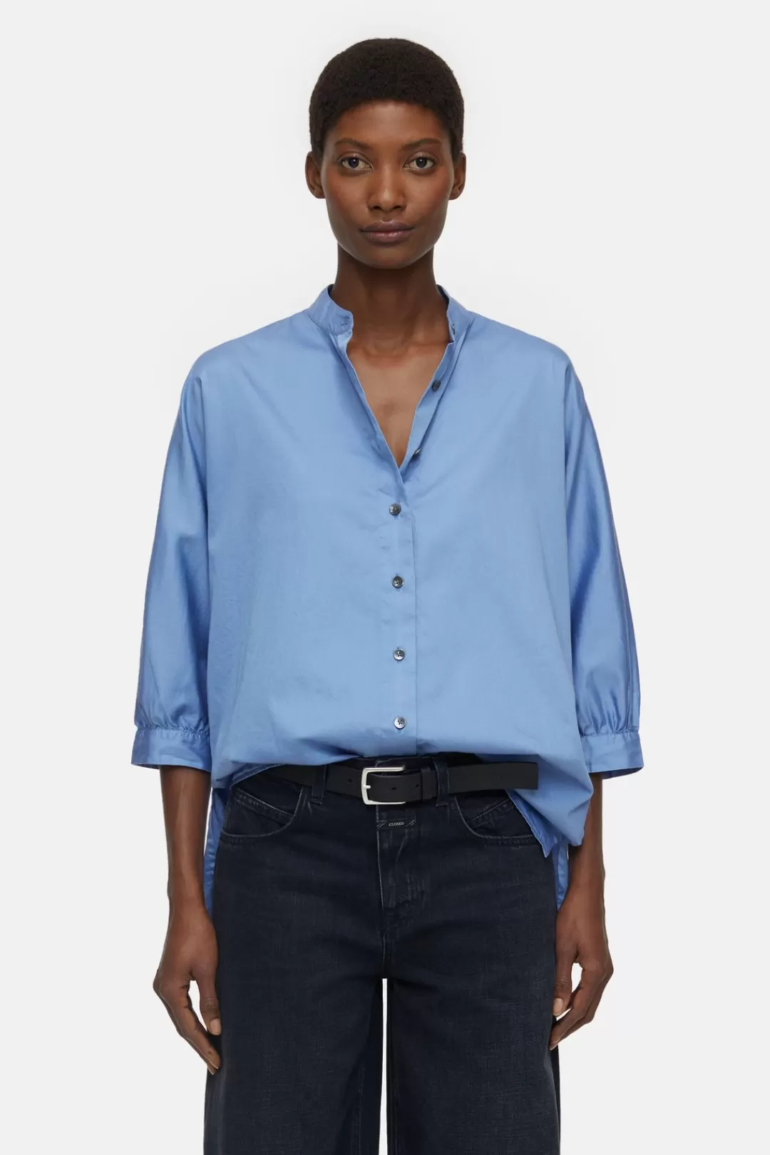 Online Cotton Satin Blouse Women SHIRTS & BLOUSES