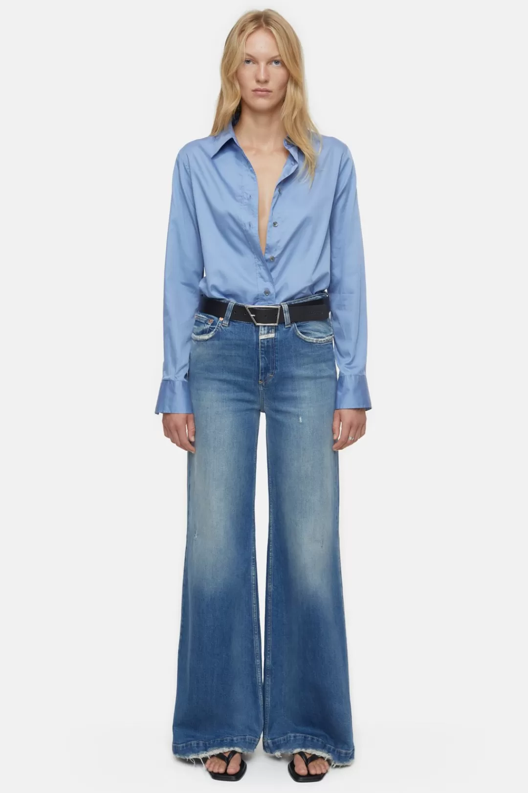 Discount Cotton Satin Blouse Women SHIRTS & BLOUSES