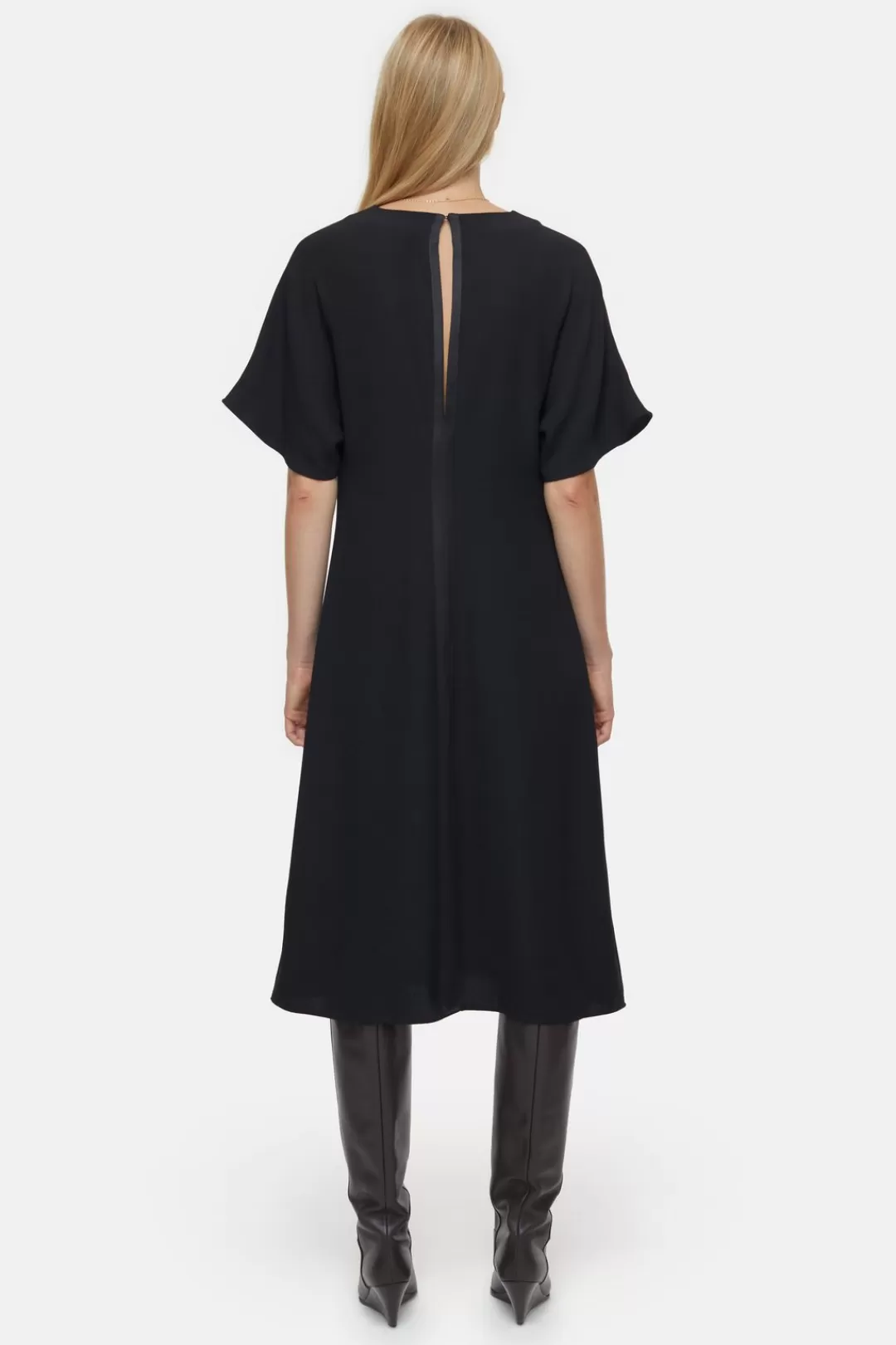Flash Sale Crepe Dress Women DRESSES