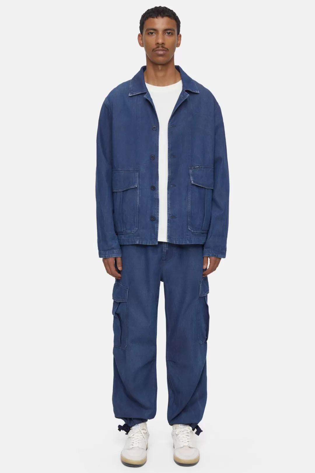 Store Denim cargo jacket JACKETS & COATS