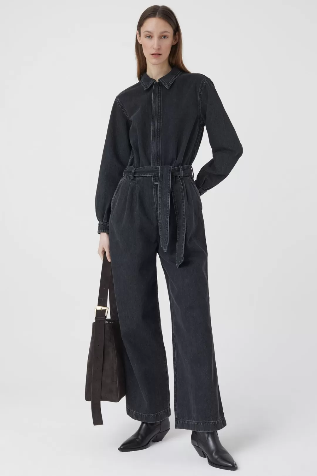 Best Sale Denim Jumpsuit Women RELAXED | WIDE