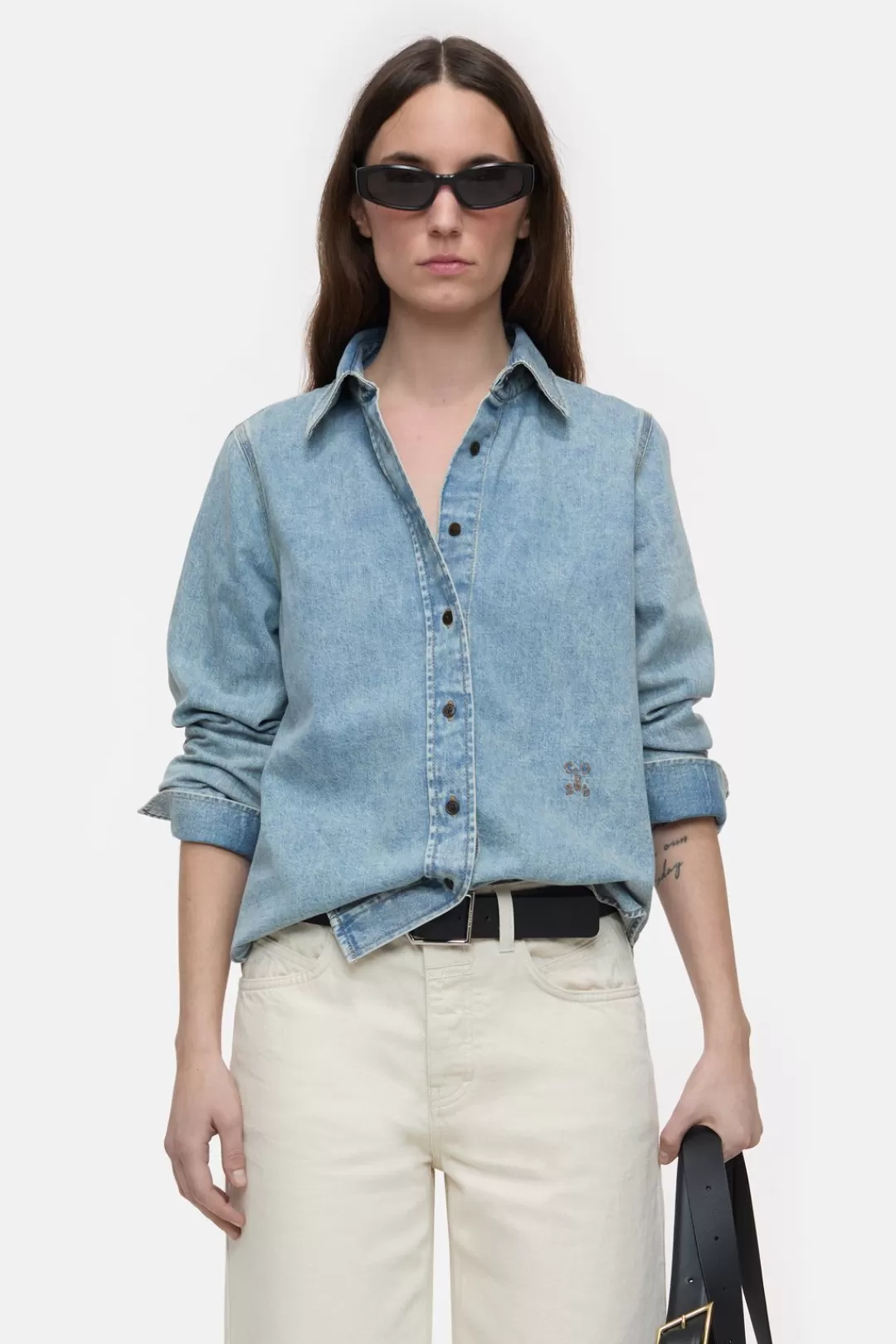 Online Denim Shirt Women SHIRTS & BLOUSES