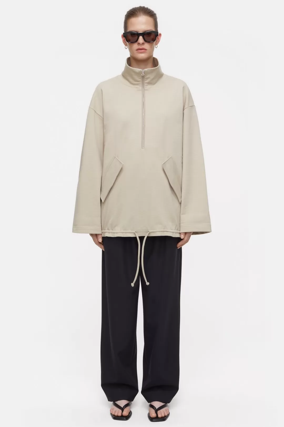 New Half-zip Sweatshirt Women SWEATSHIRTS