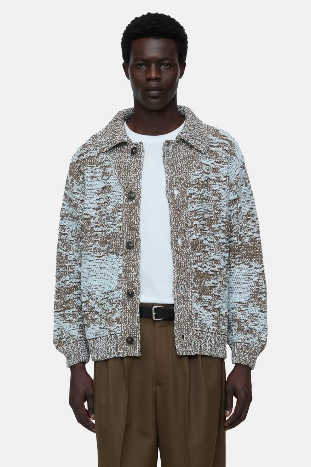 Cheap Jacquard-Cardigan KNITS
