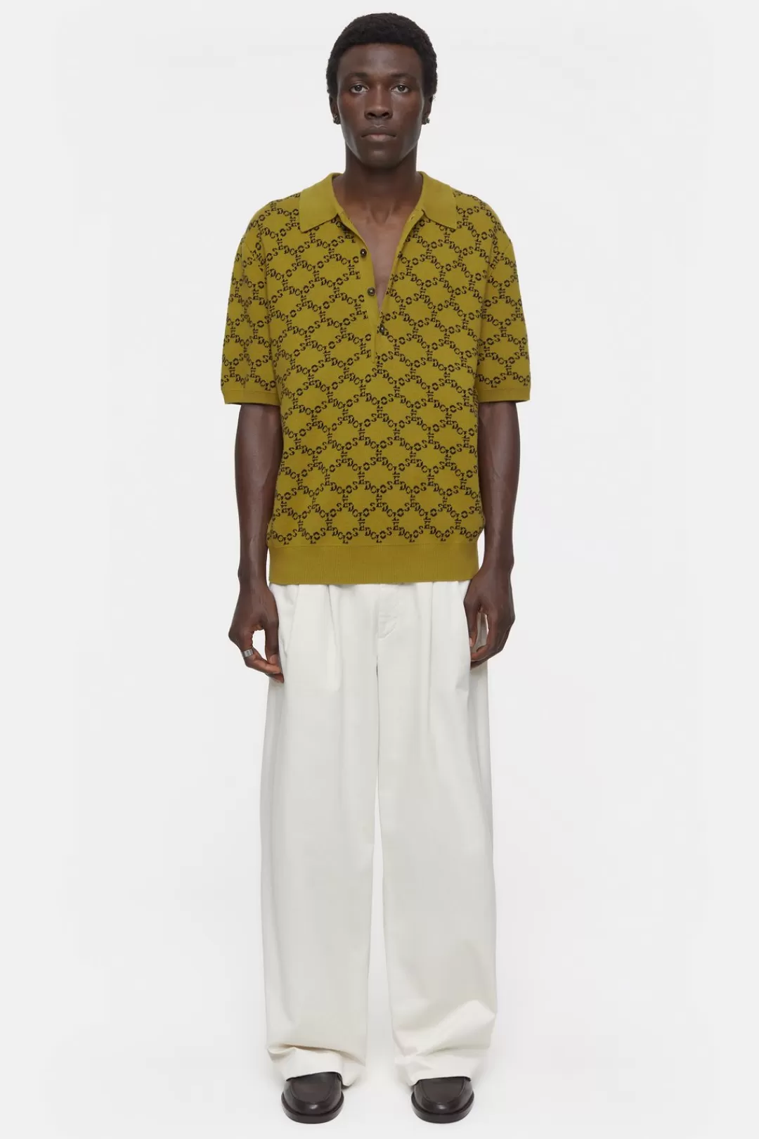 Shop Jacquard-Polo KNITS