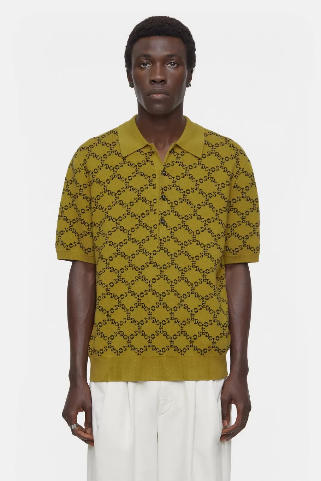 Shop Jacquard-Polo KNITS