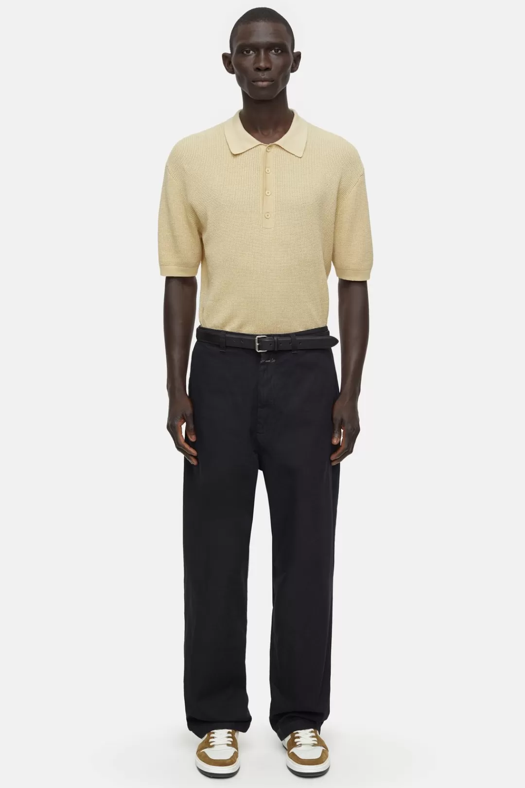 Hot Knitted polo shirt KNITS