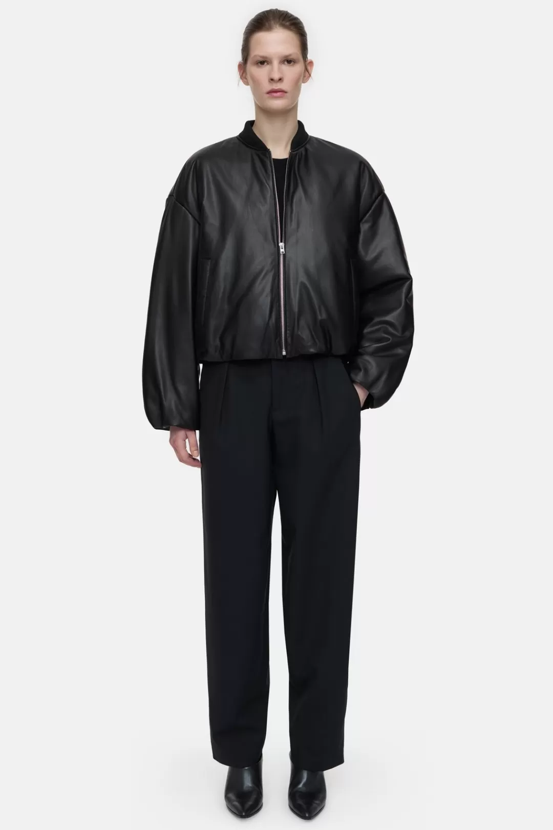 Cheap Leather Jacket Women JACKETS & COATS