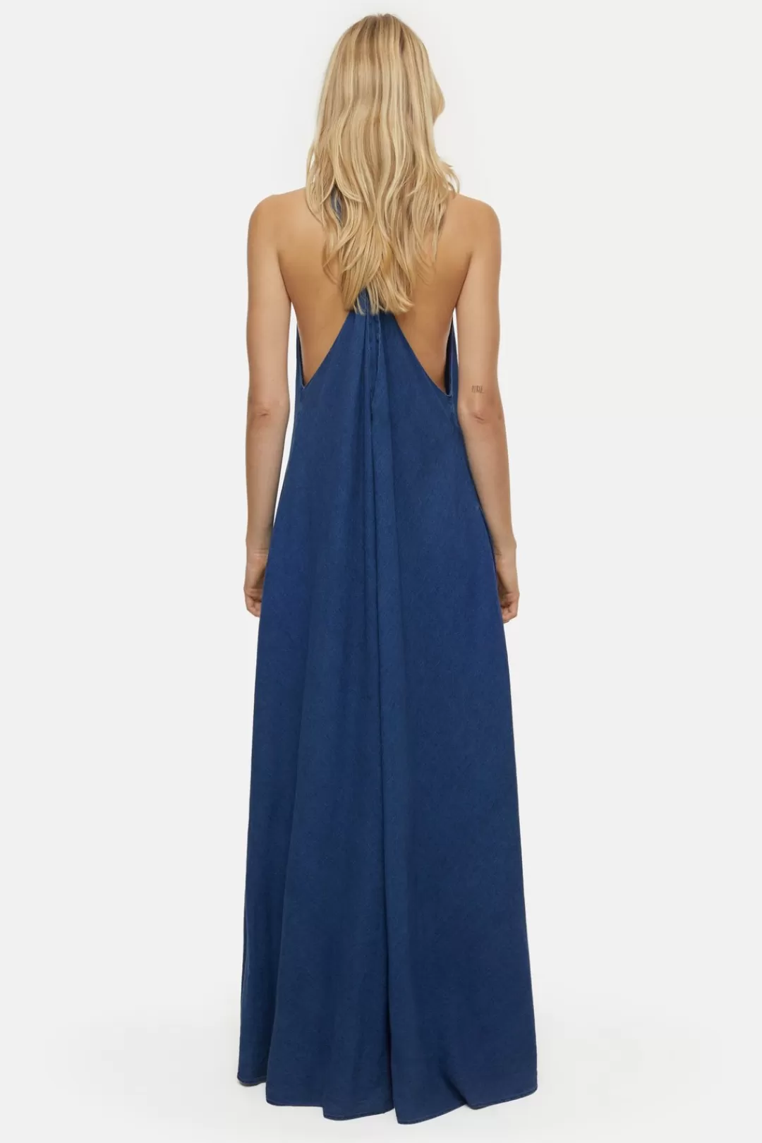 Best Linen mix maxi dress Women DRESSES