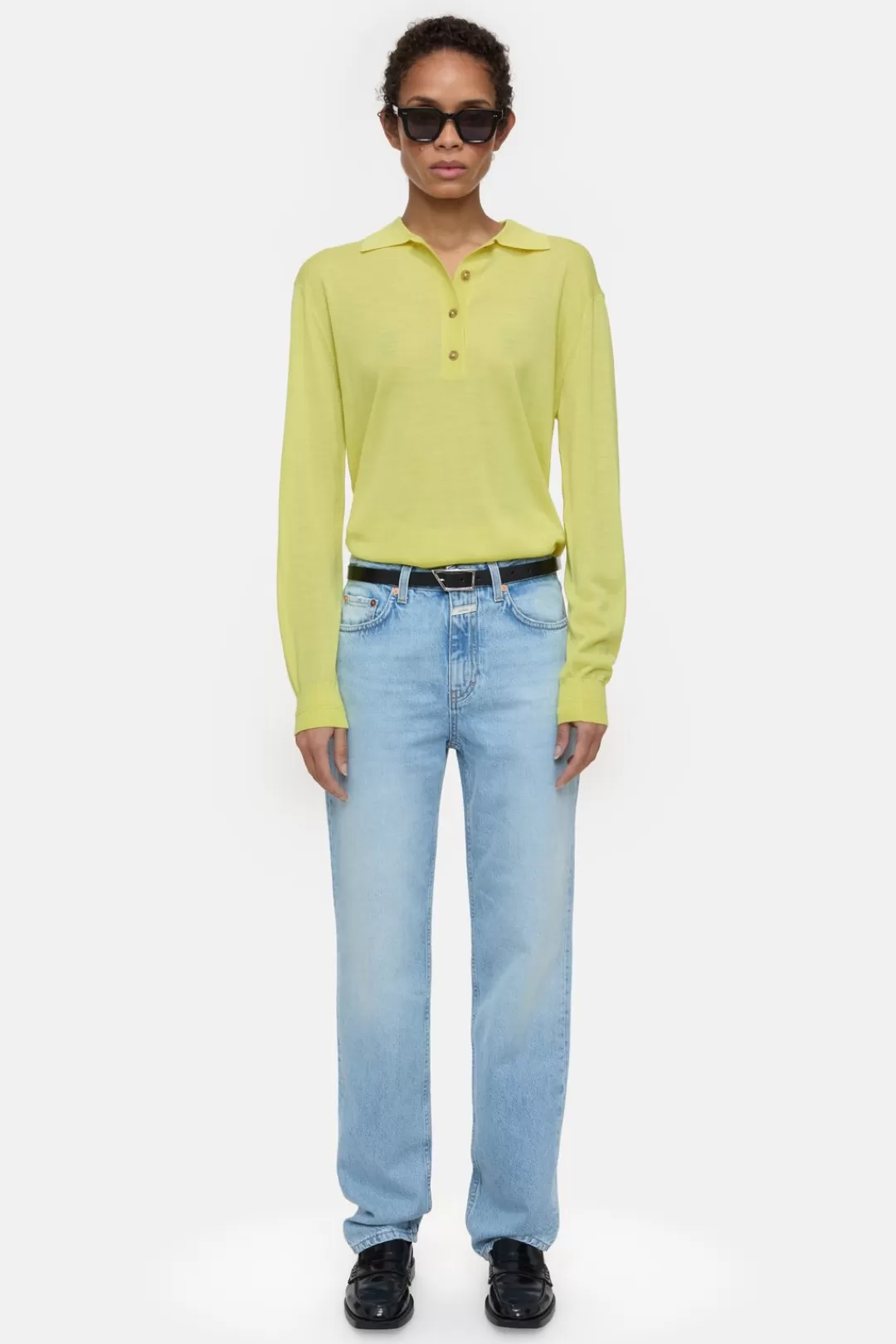 Best Sale Organic Wool Polo Shirt Women KNITS