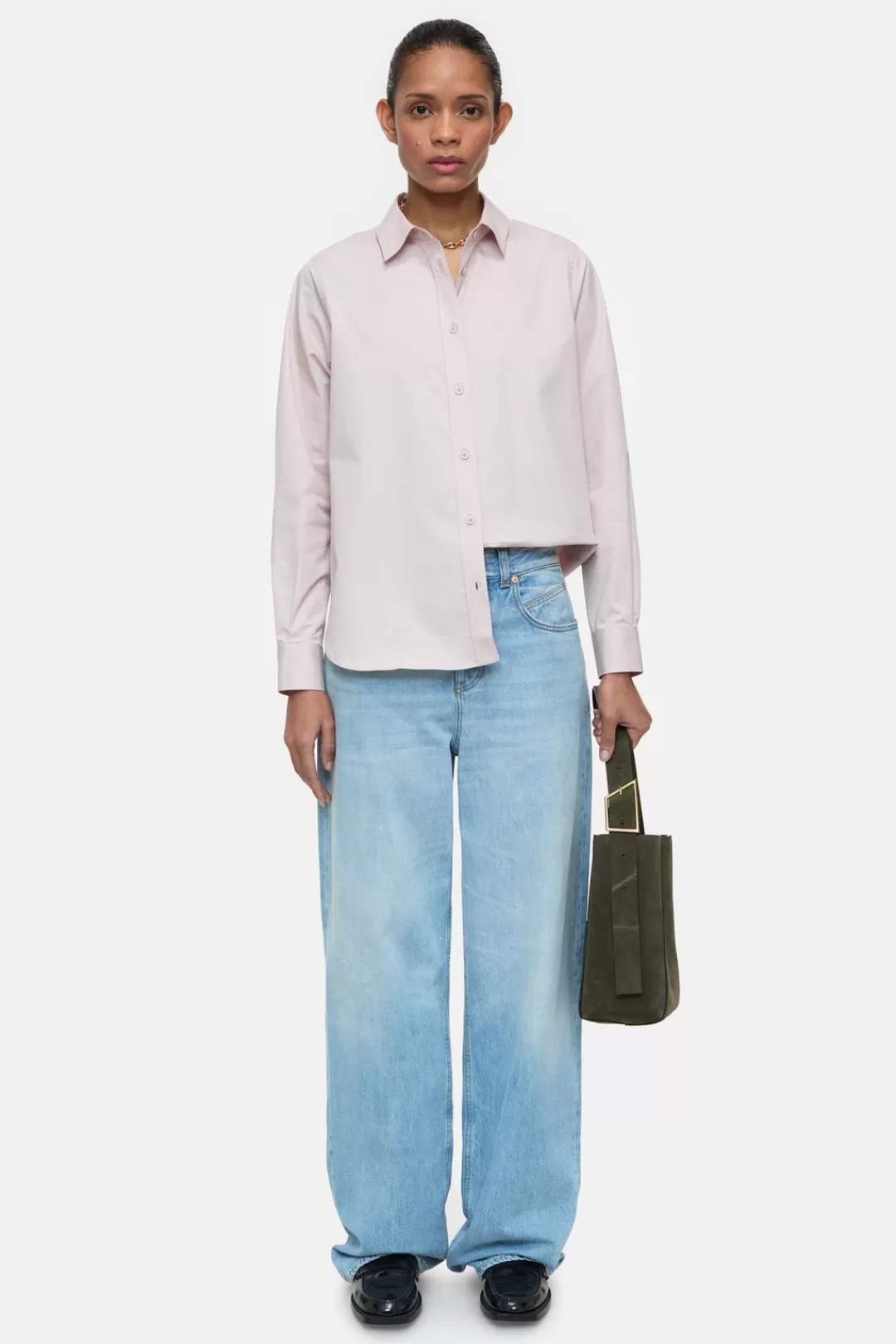 Outlet Poplin blouse Women SHIRTS & BLOUSES