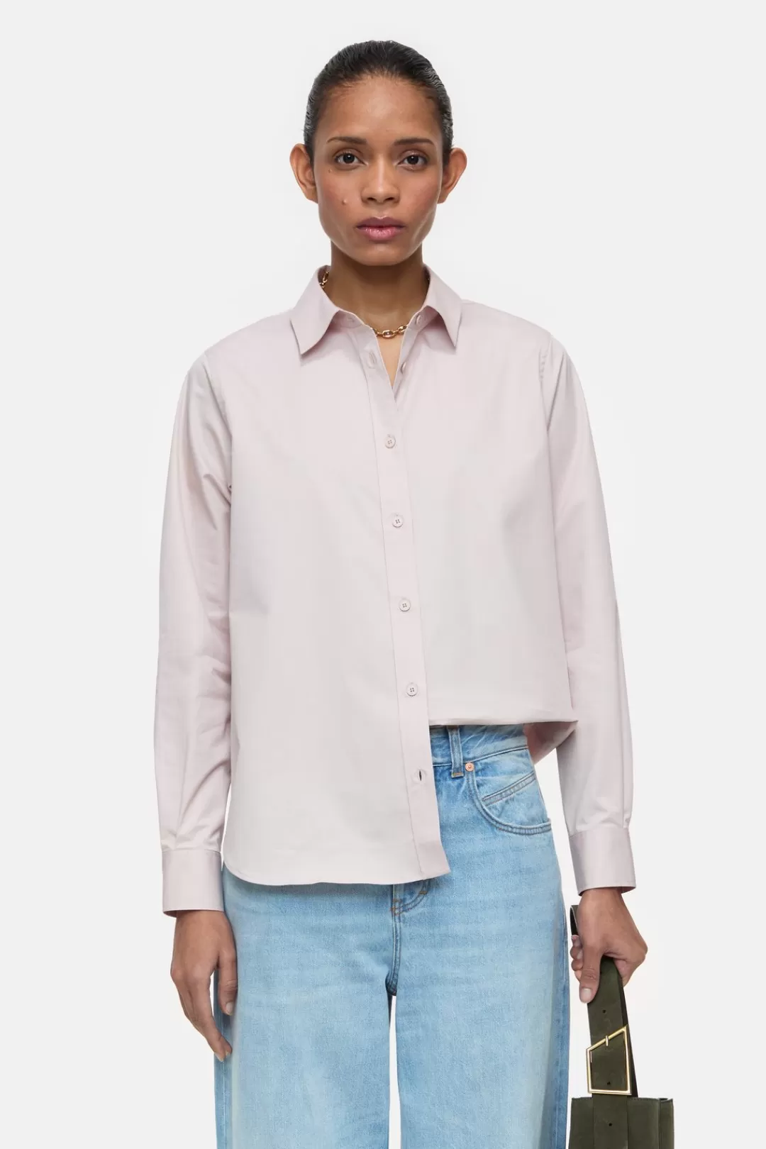 Outlet Poplin blouse Women SHIRTS & BLOUSES