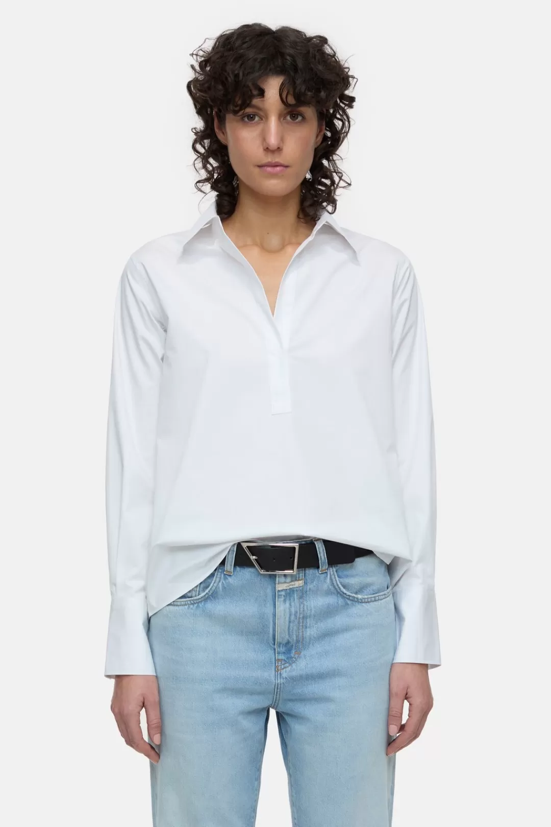Flash Sale Poplin Tunic Blouse Women SHIRTS & BLOUSES