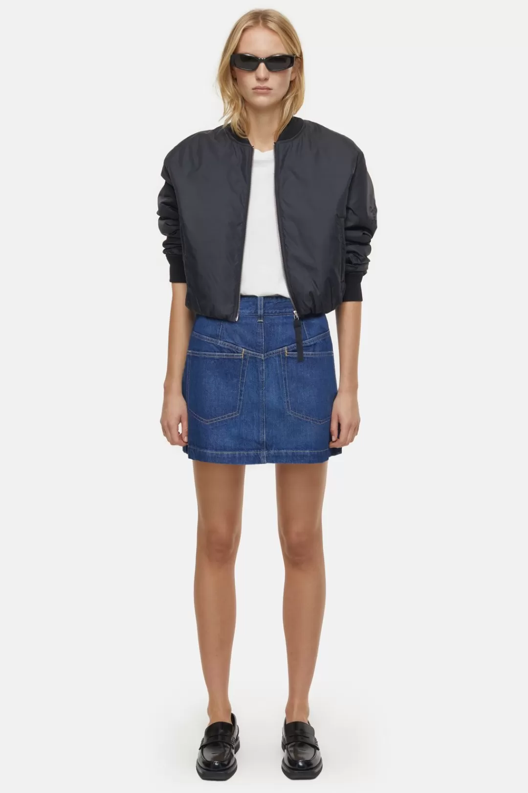 Fashion Reversed Denim Skirt Women SKIRTS