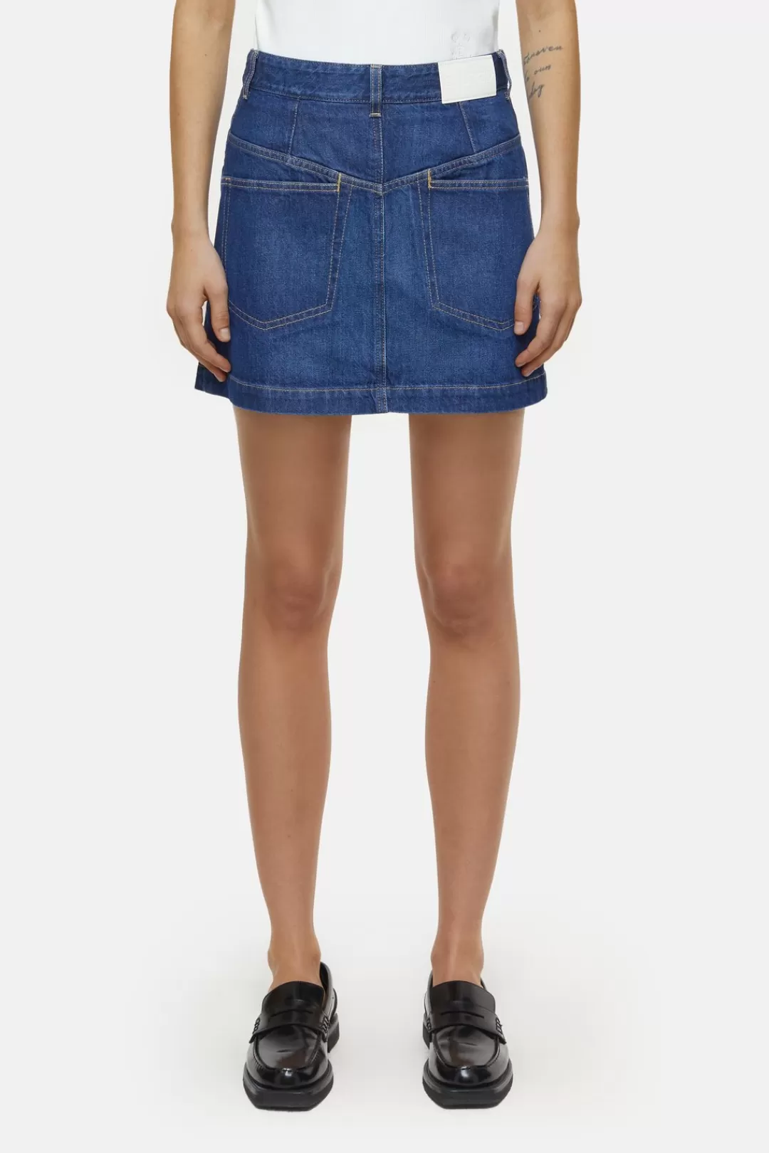 Fashion Reversed Denim Skirt Women SKIRTS