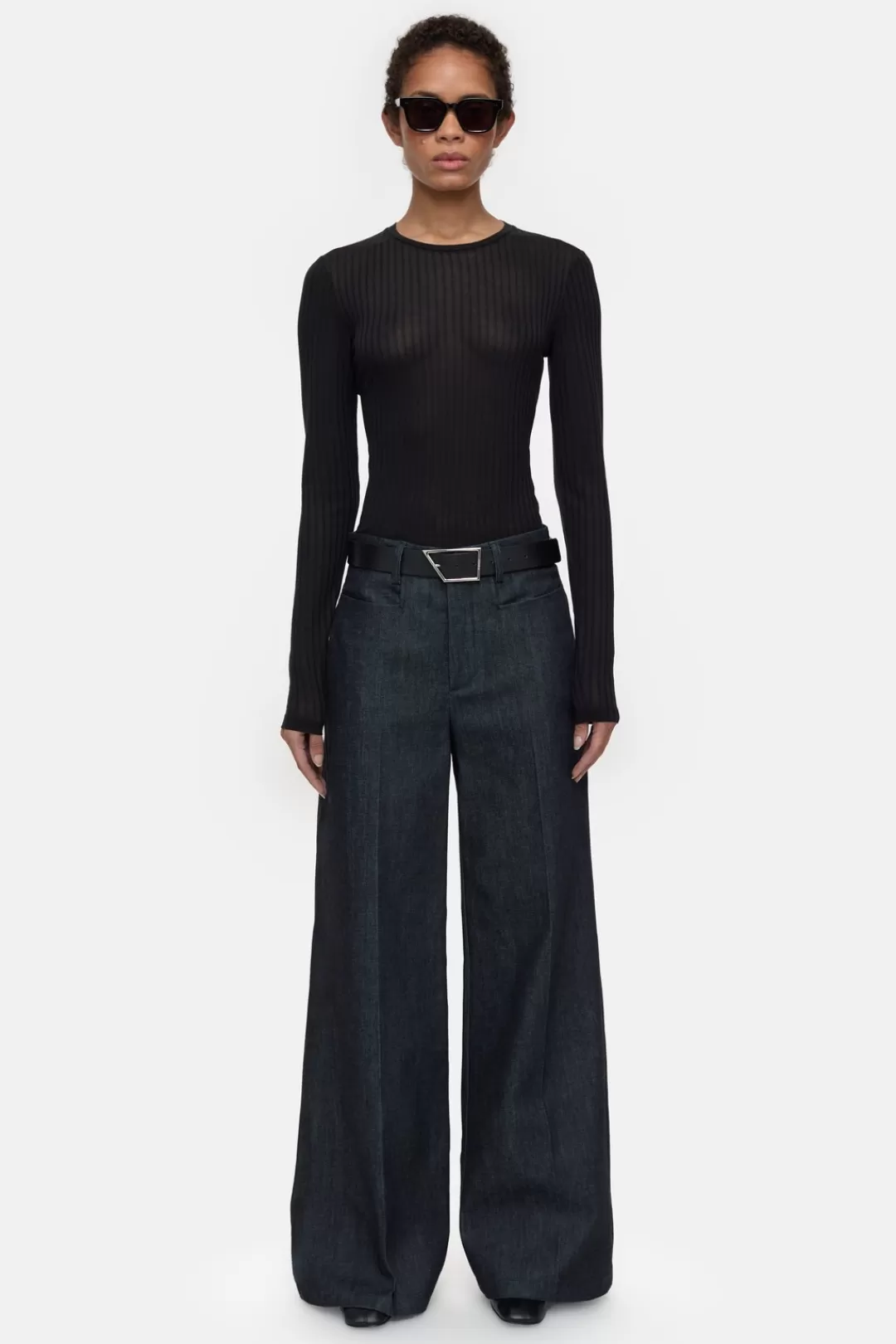 Flash Sale Ribbed Longsleeve Women T-SHIRTS