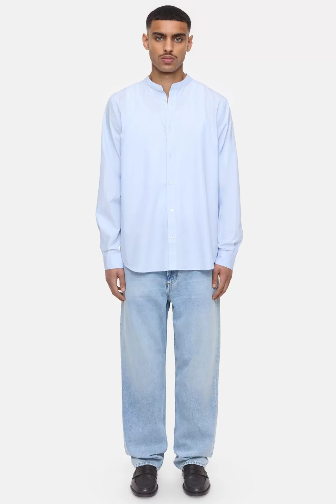 Outlet Shirt wit stand-up collar SHIRTS