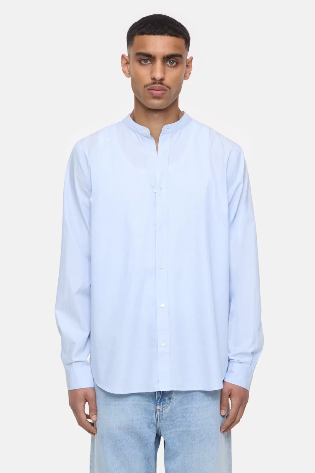 Outlet Shirt wit stand-up collar SHIRTS