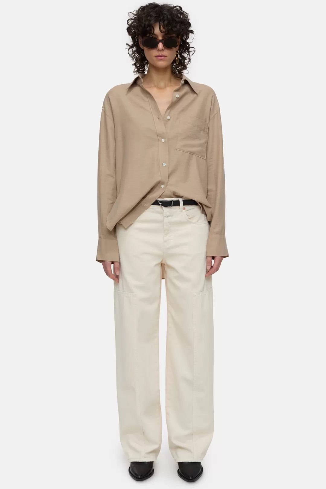 New Shirt with Cashmere Women SHIRTS & BLOUSES