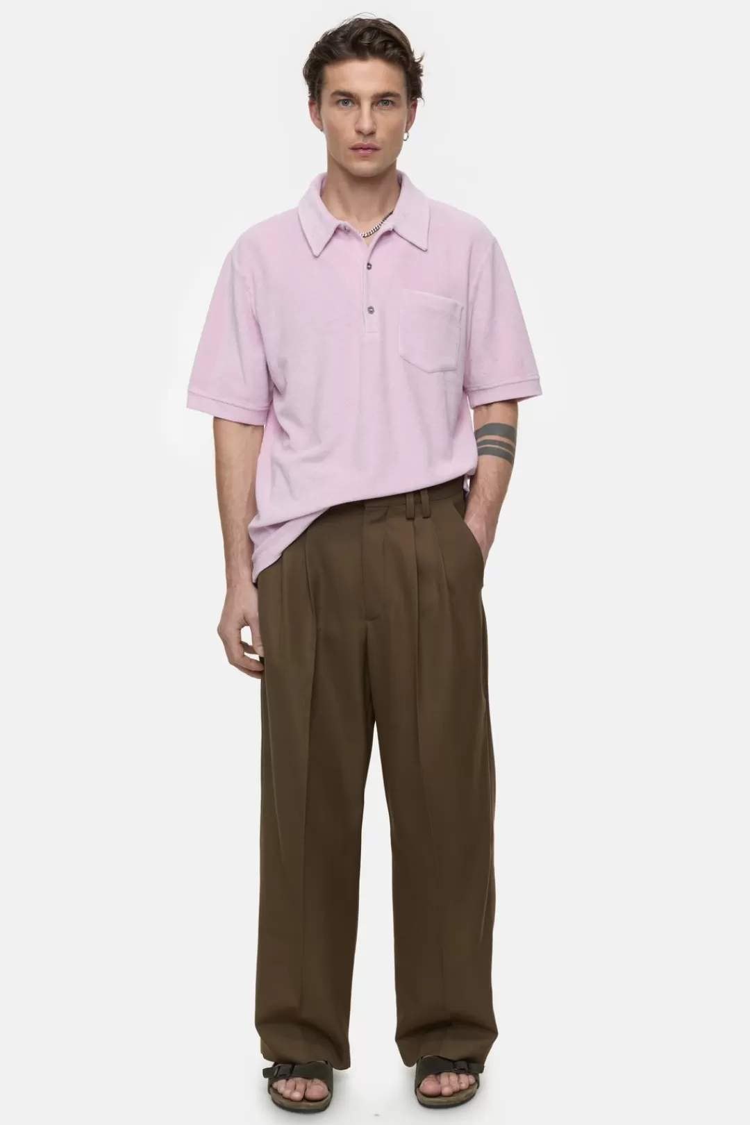 Clearance Shirt with polo collar T-SHIRTS