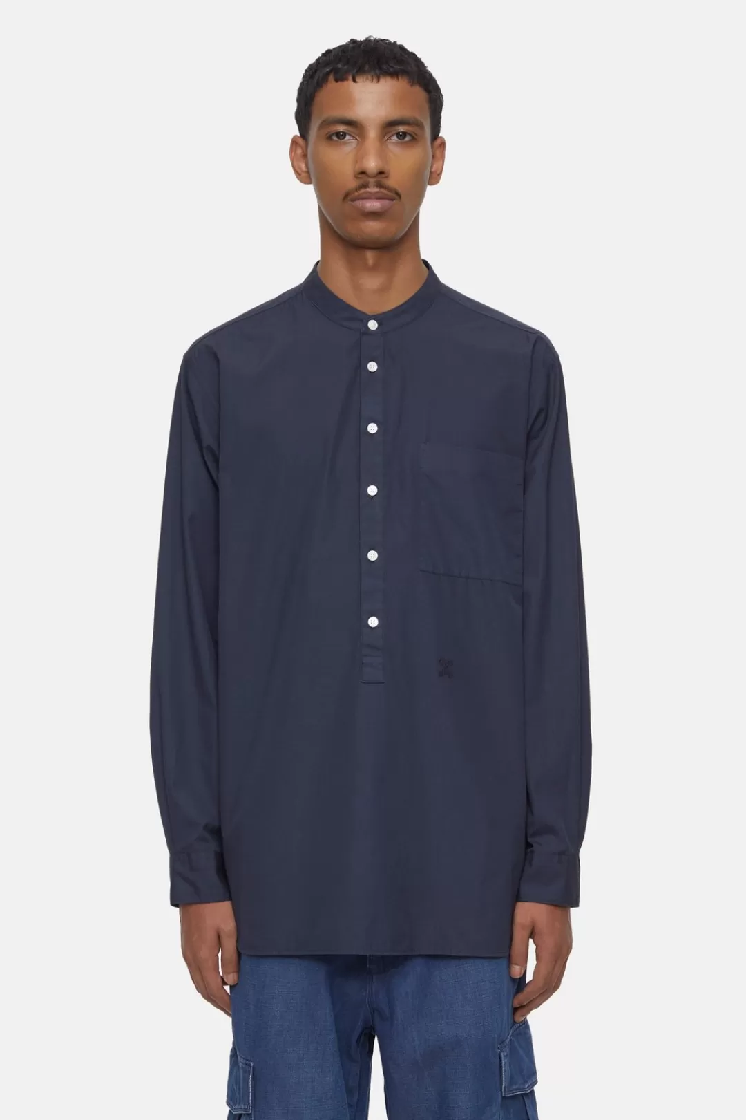 Shop Shirt with stand-up collar SHIRTS