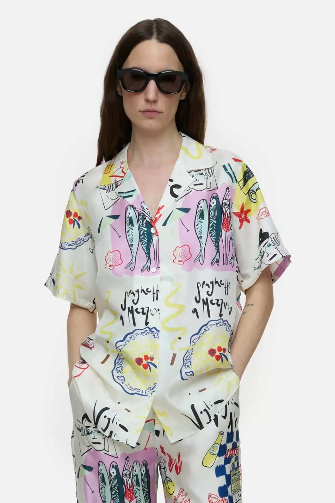 Sale Silk shirt blouse Women SHIRTS & BLOUSES