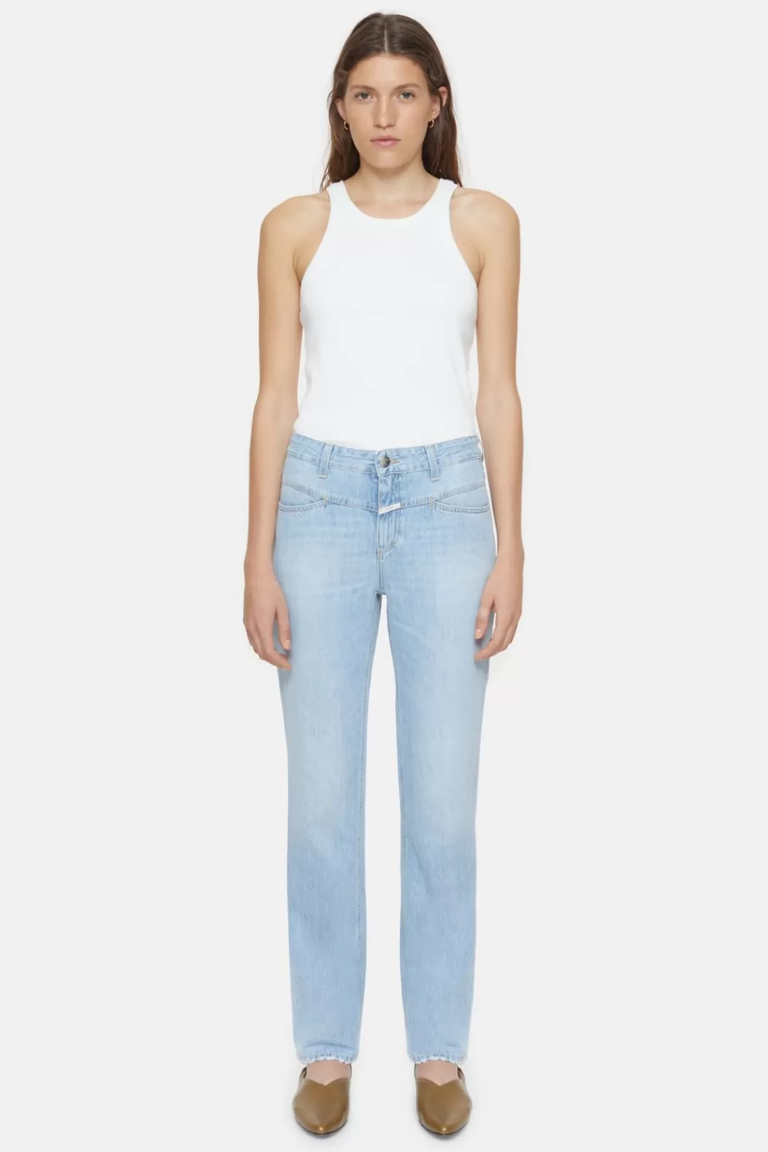 Fashion Slim Jeans - Style Name Straight-X Women SLIM | X-POCKET FAMILY