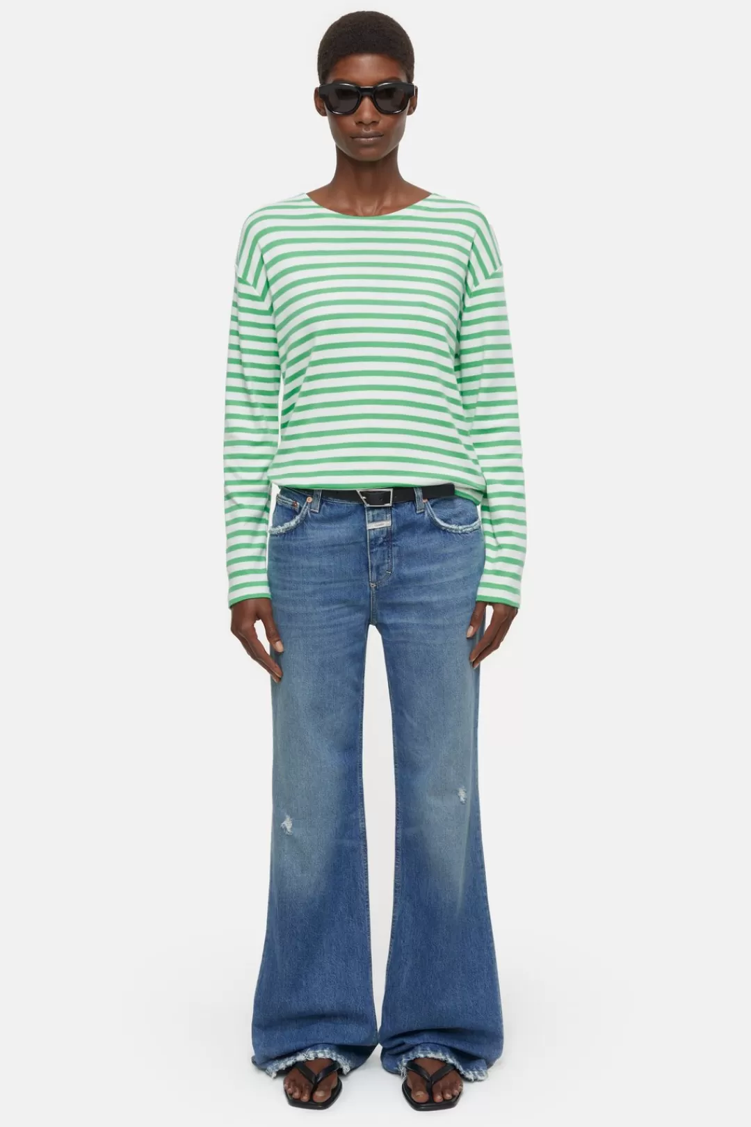Best Sale Striped Longsleeve Women T-SHIRTS
