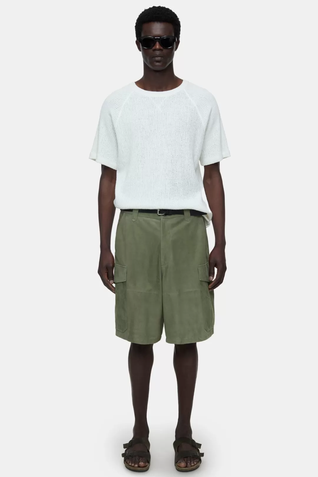 Hot Suede Cargo Shorts SHORTS