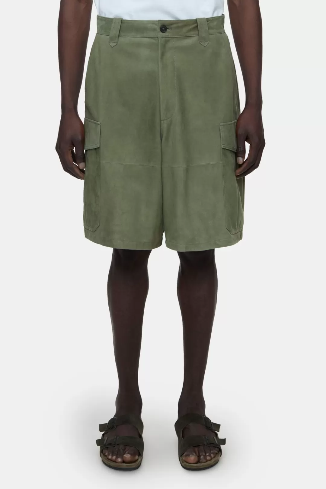 Hot Suede Cargo Shorts SHORTS