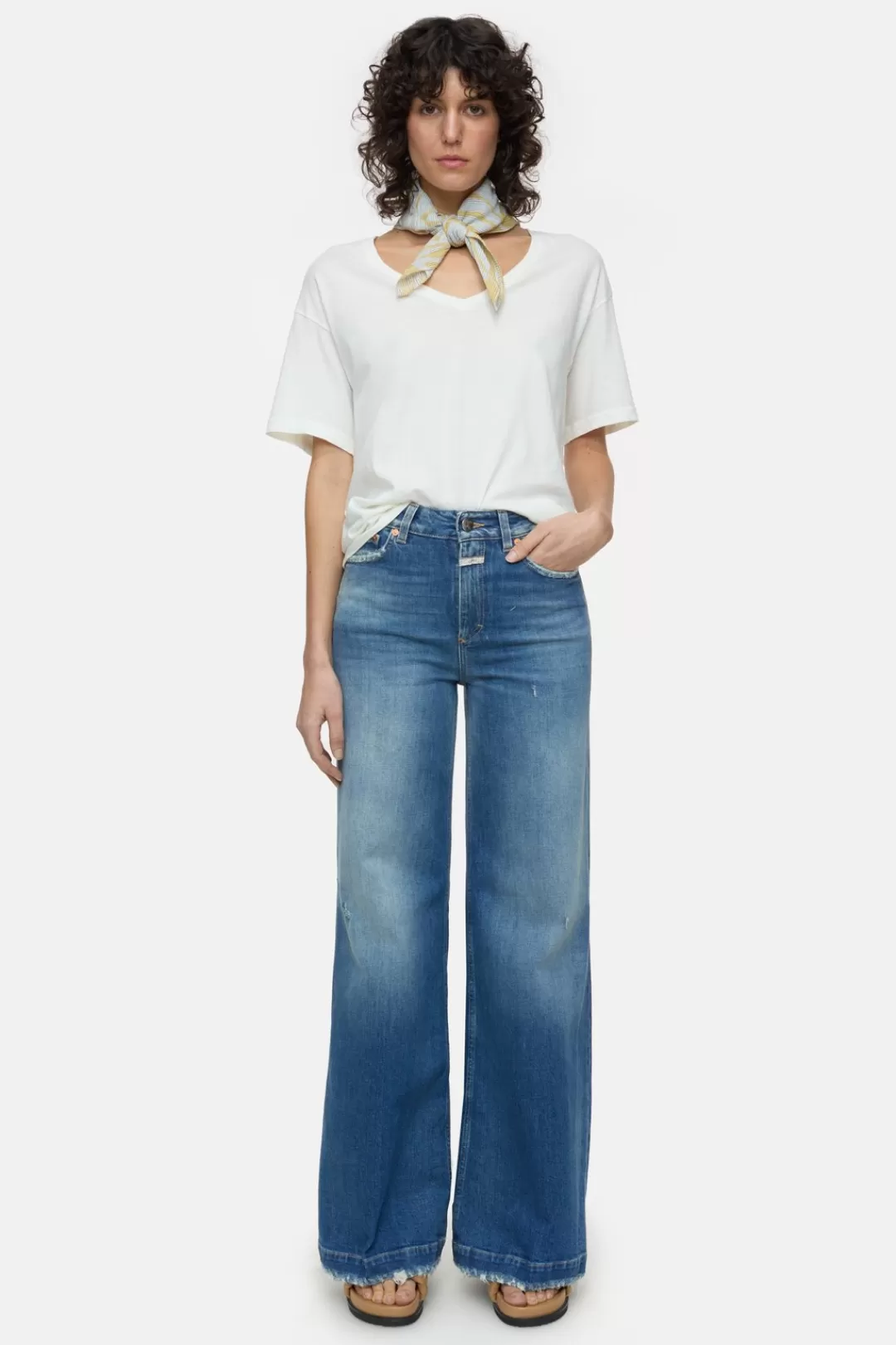 Hot V-neck T-shirt Women T-SHIRTS