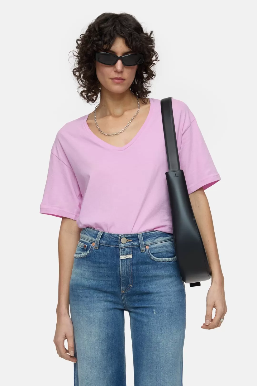 Sale V-neck T-shirt Women T-SHIRTS