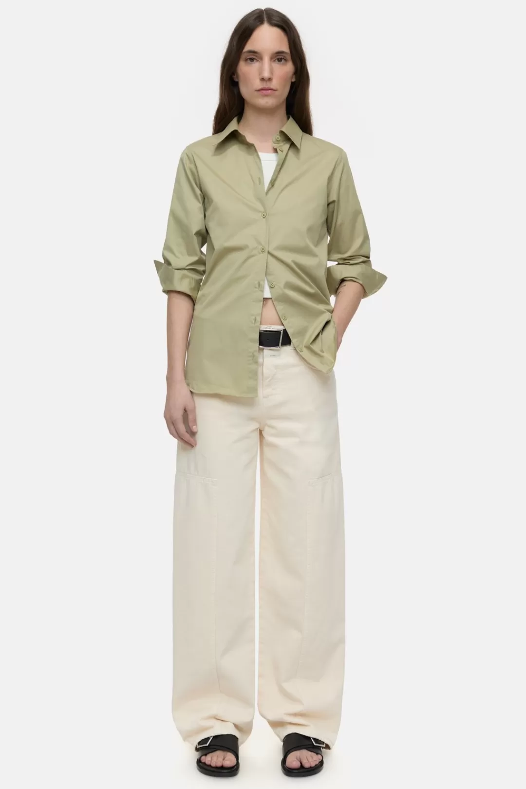 Clearance Waisted Blouse Women SHIRTS & BLOUSES