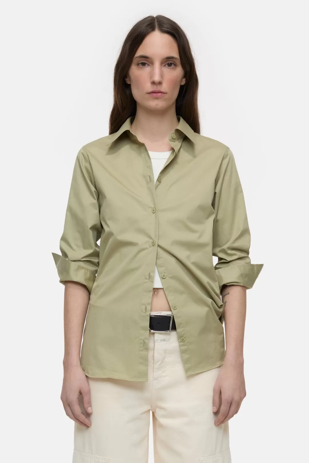 Clearance Waisted Blouse Women SHIRTS & BLOUSES