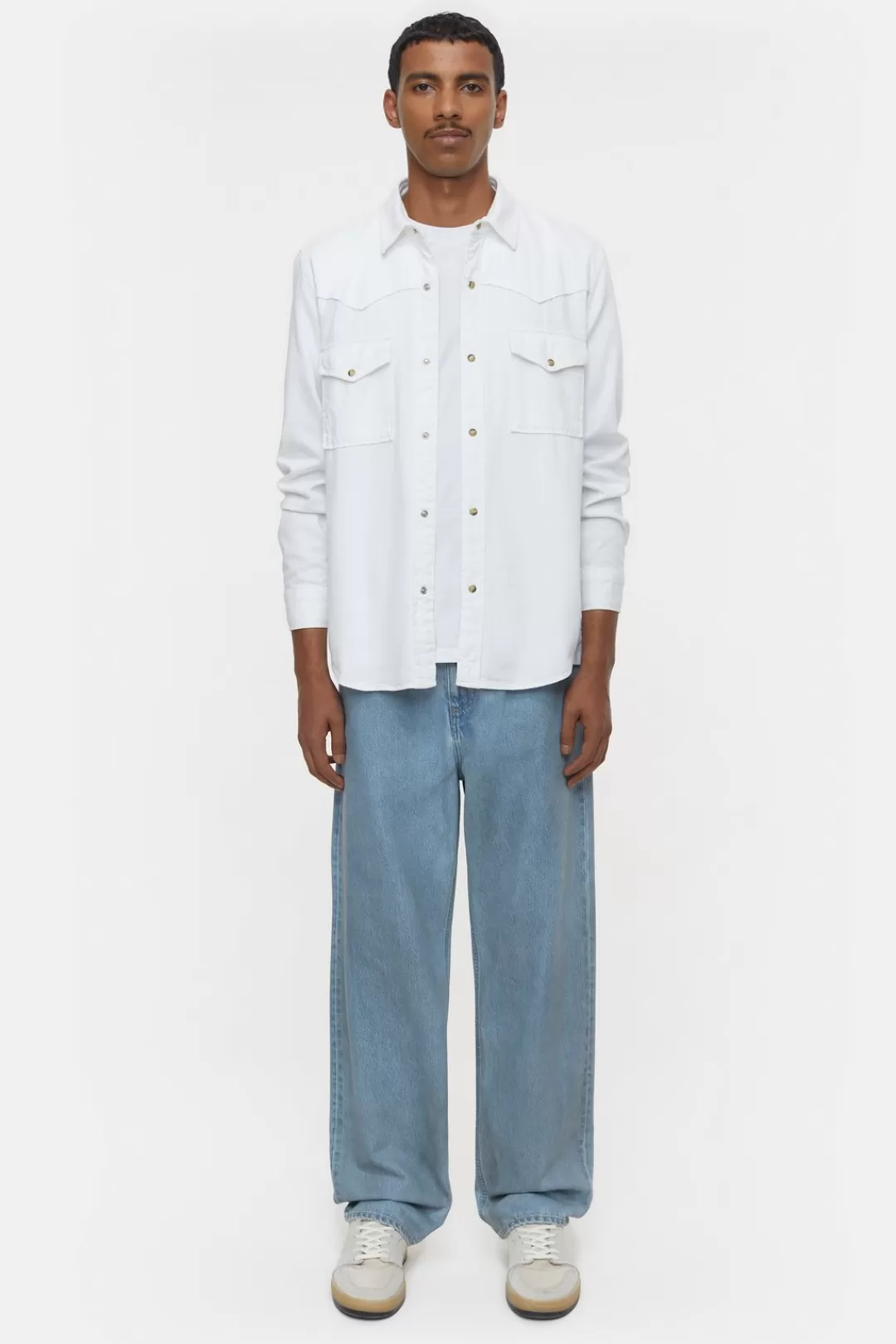 Cheap Western denim shirt SHIRTS