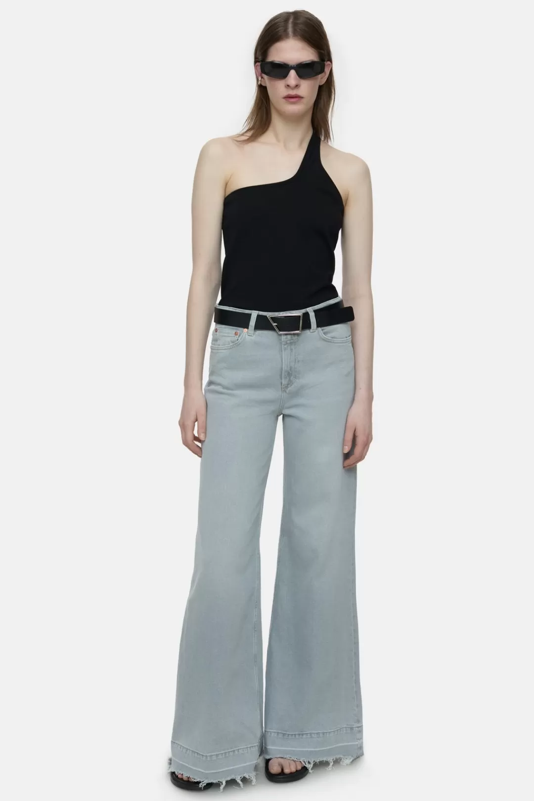 Clearance Wide Jeans - Style Name Glow-up Women JEANS | WIDE
