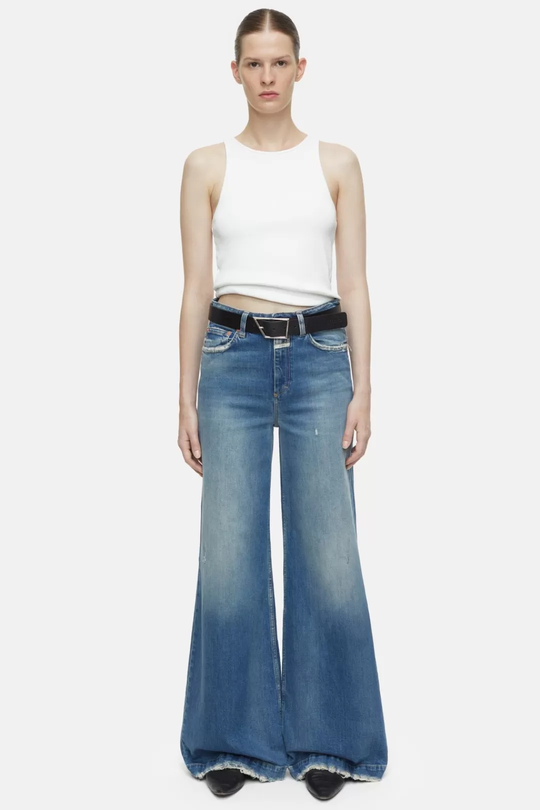 Cheap Wide Jeans - Style Name Glow-up Women JEANS | WIDE