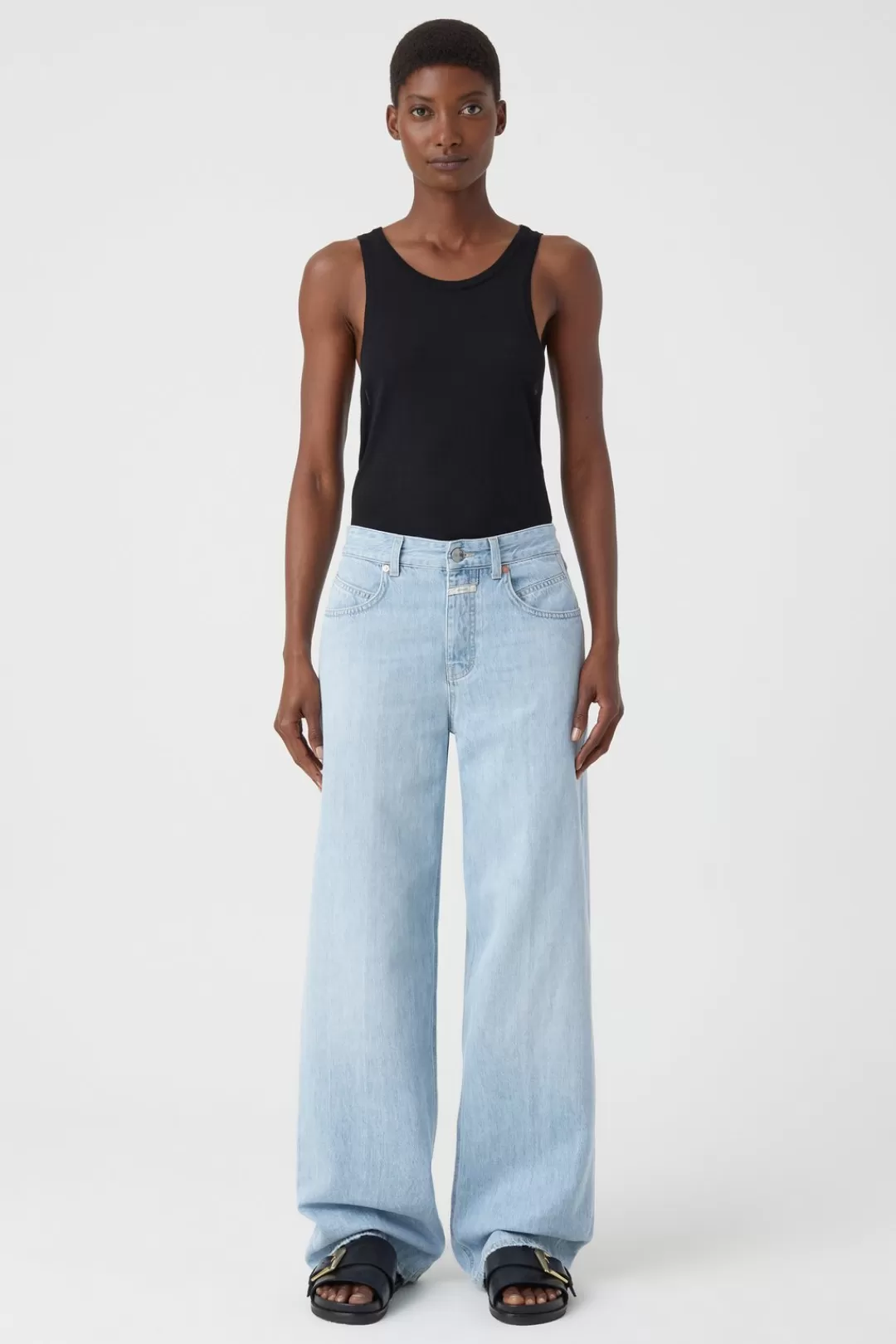 Store Wide Jeans - Style Name Nikka Women WIDE | LONG DENIM