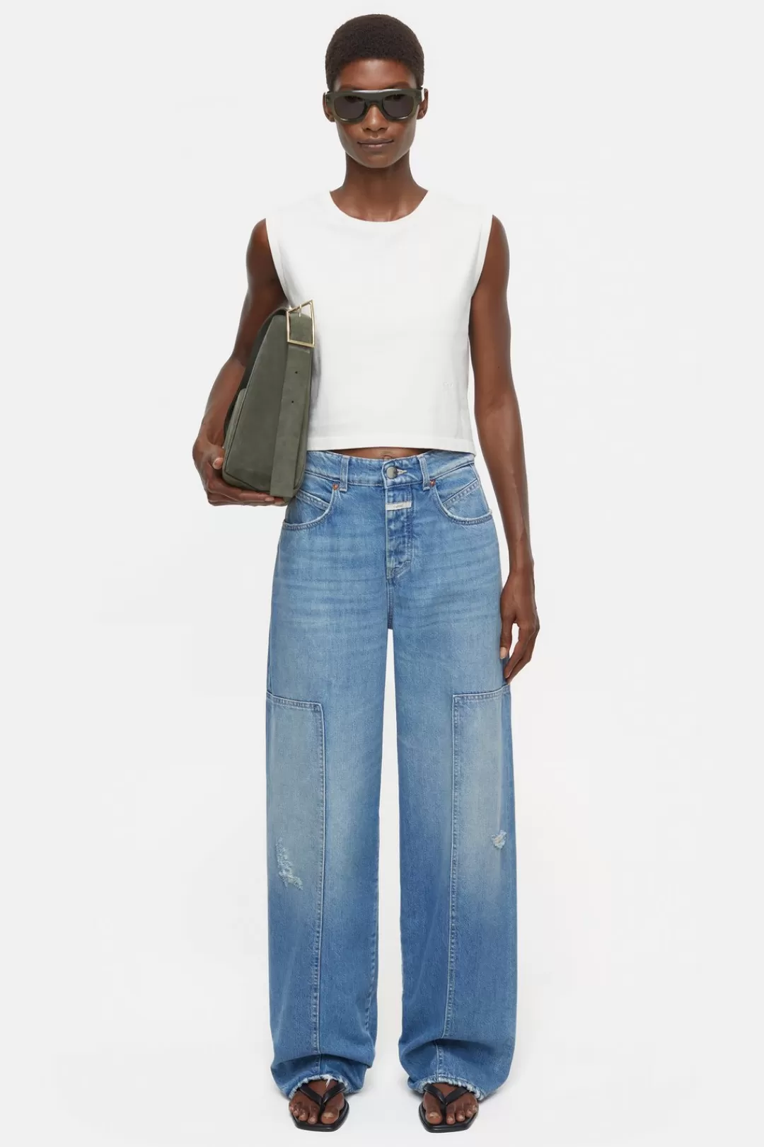 Outlet Wide Jeans - Style Name Nikka Women JEANS | WIDE