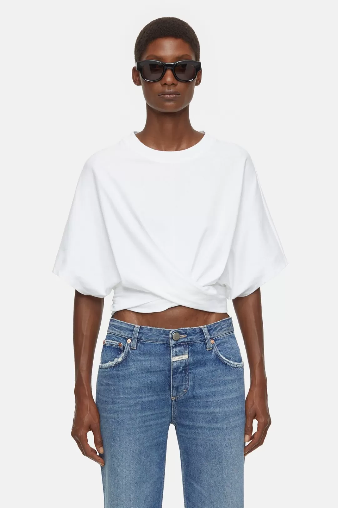 Shop Wrap T-shirt Women T-SHIRTS